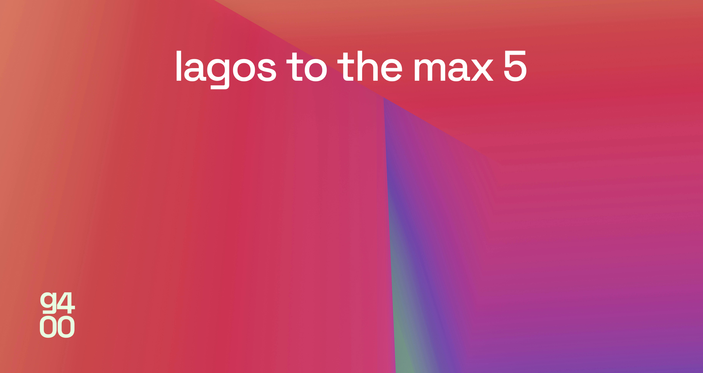 Lagos To The Max Vol 05 Mix Cover
