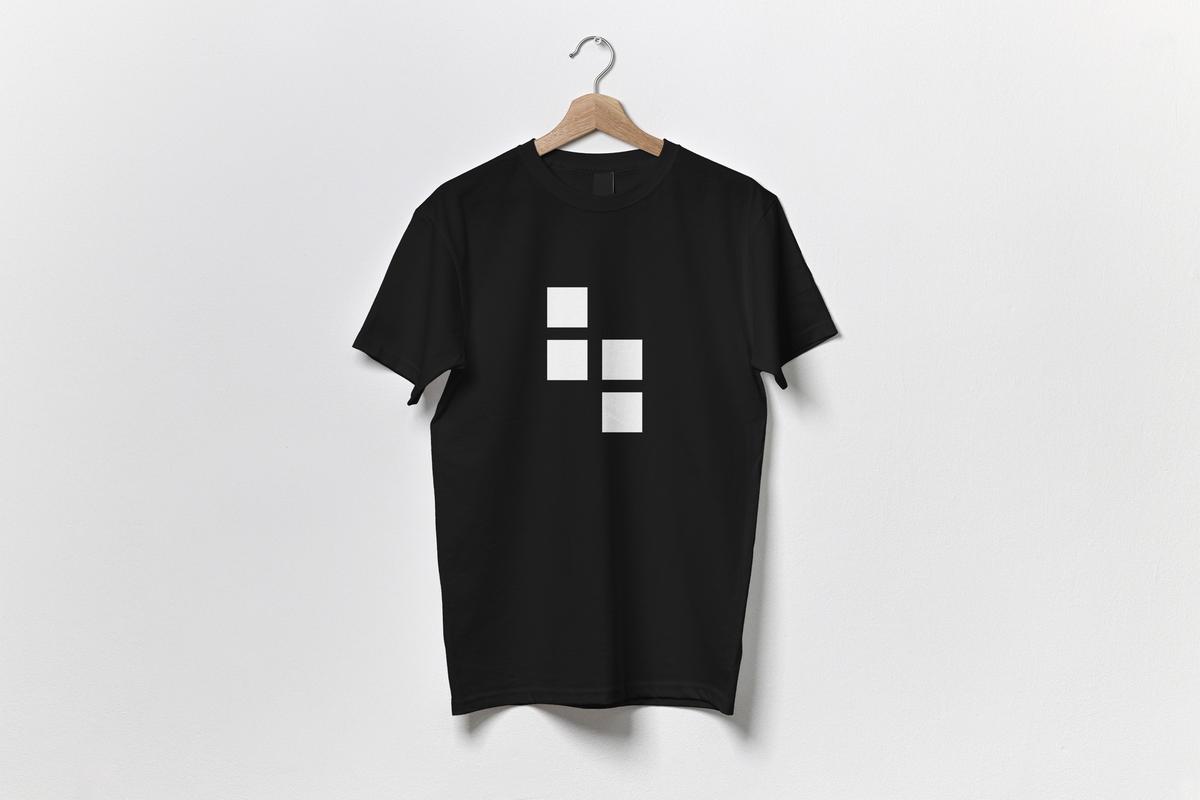 Four Pixels Studio Logo  T-Shirt Image 3