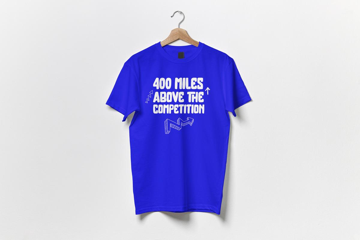 Summer 400 Miles Above The Competition T-Shirt Image 3