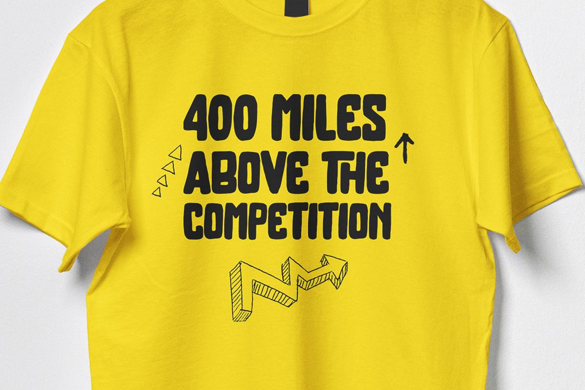 Summer 400 Miles Above The Competition T-Shirt Image 7