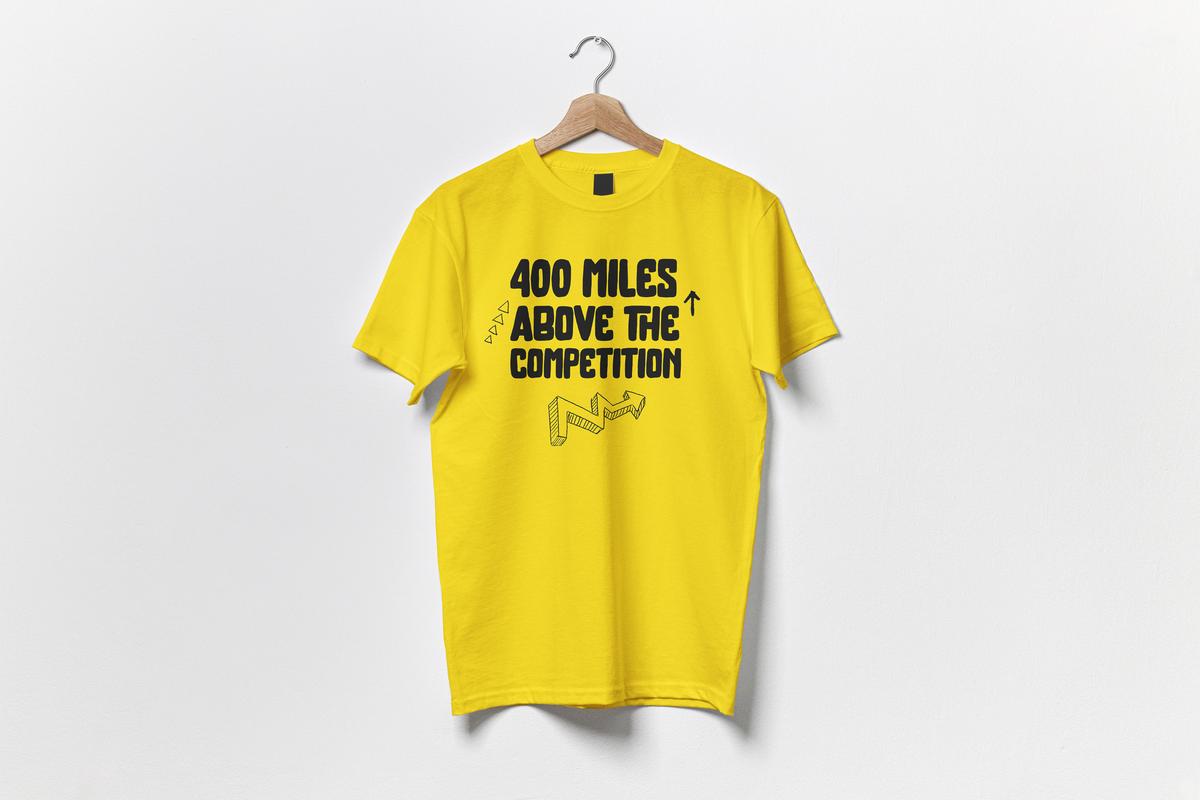 Summer 400 Miles Above The Competition T-Shirt Image 2